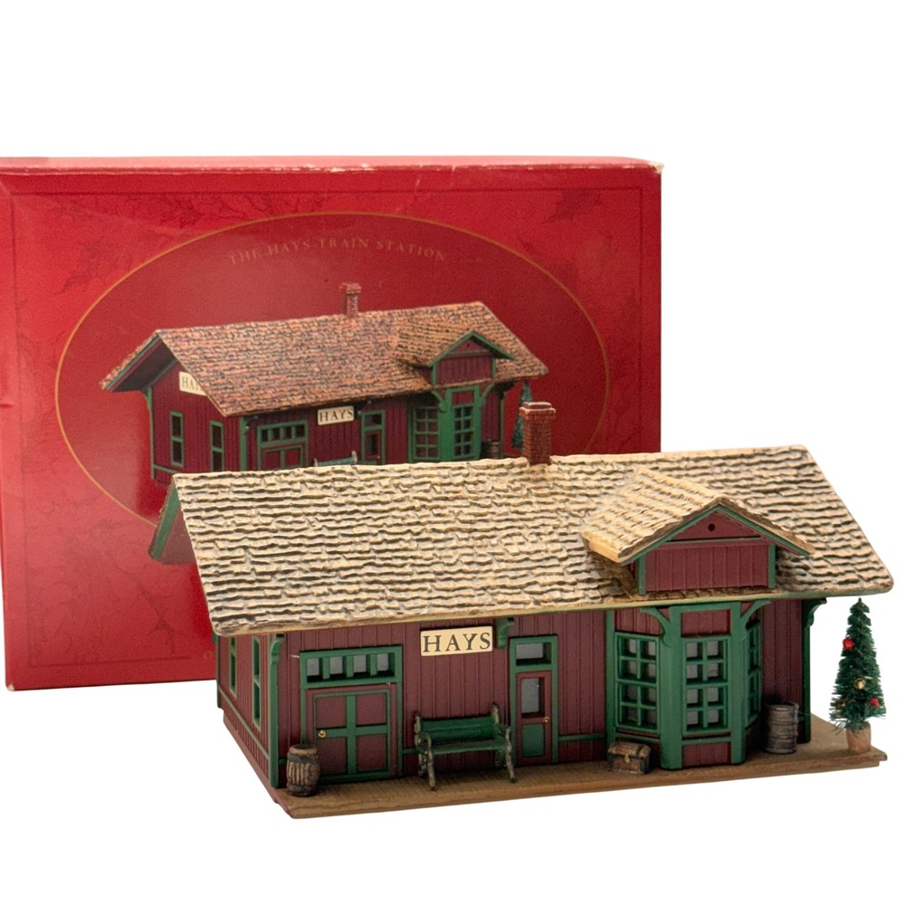 Hallmark Sarah Plain and Tall Collection Hays Train Station 1994 Movie Replica
